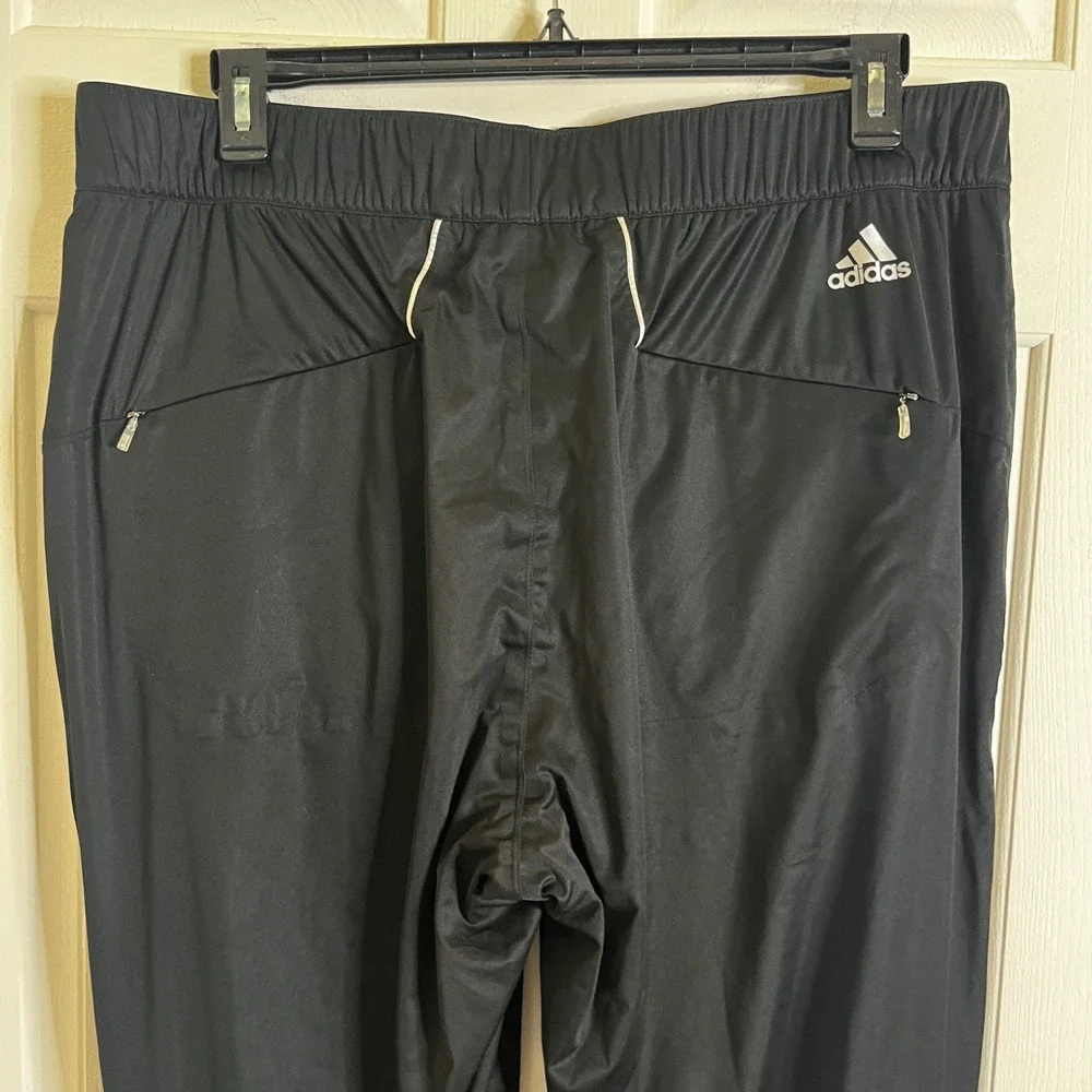 NWT‎ Adidas Softshell Golf Soft Shell Pants Mens L Black ClimaProof Lighweight